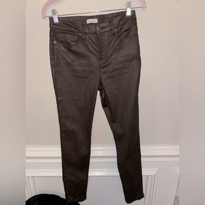 Gianni bibi leather pants size 27